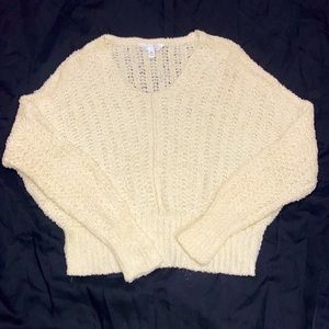 🎉10 for $10🎉NWOT Time and Tru Off White Sweather Size S